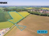 Prodej - pozemek pro komerční výstavbu, 78 535 m²