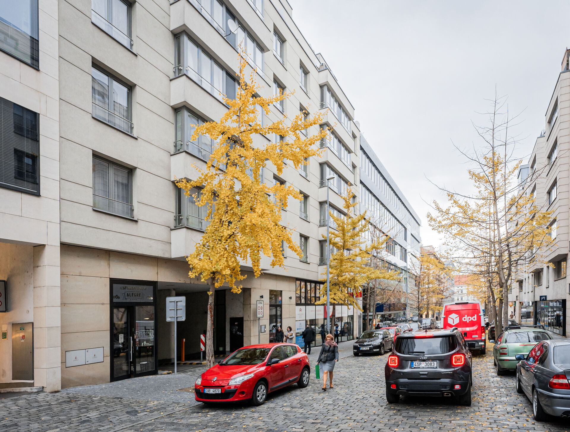 Pronájem parkovacího stání, 15 m², ul. Karla Engliše, Praha-Smíchov