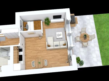 Prodej bytu, 1+kk, 37 m²