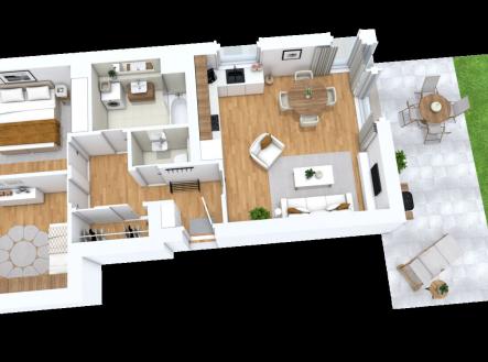 Prodej bytu, 3+kk, 71 m²