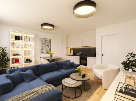 Prodej bytu, 3+kk, 71 m²
