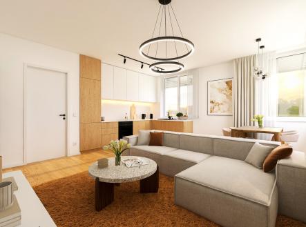 Prodej bytu, 3+kk, 71 m²