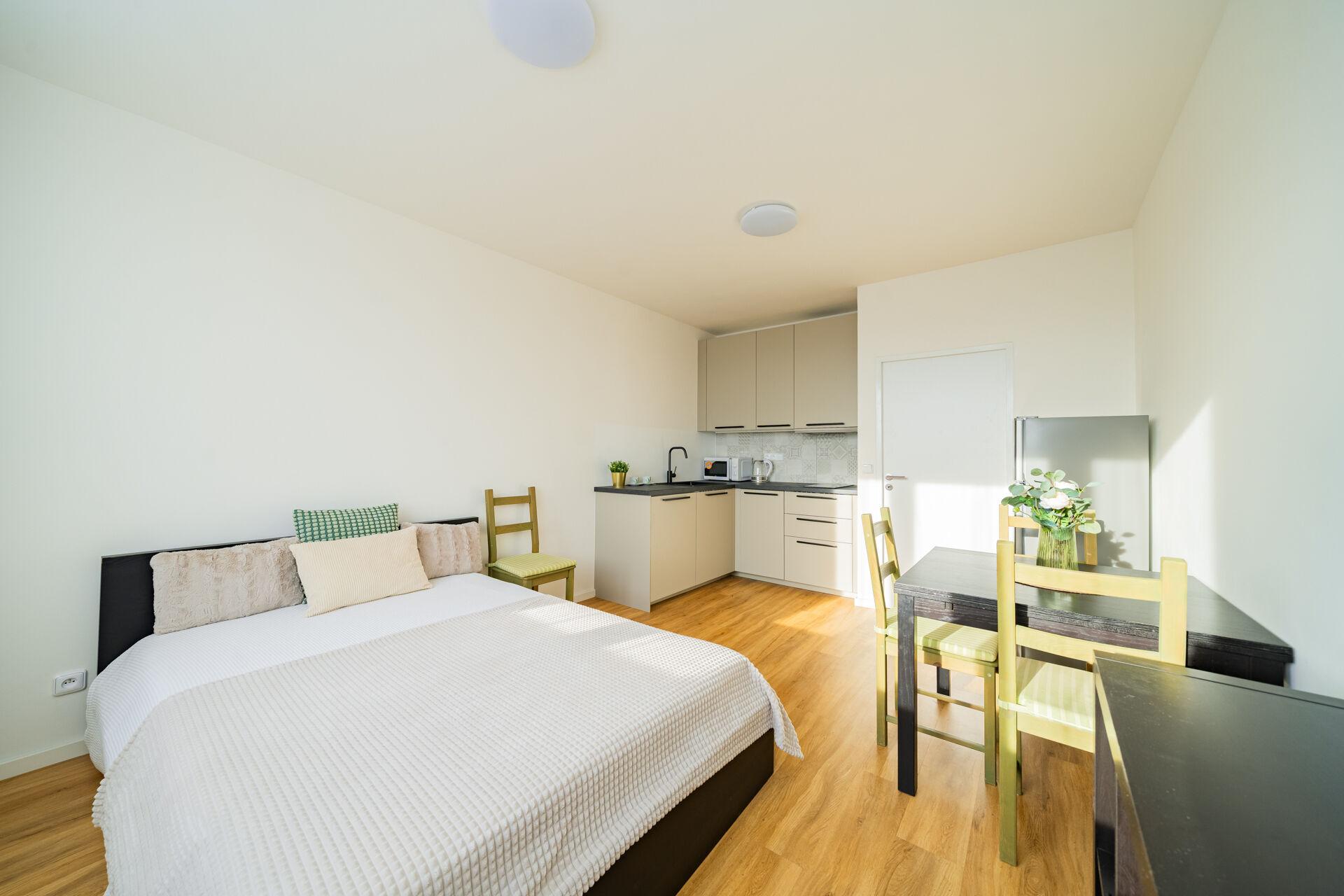 Pronájem bytu po rekonstrukci, 25 m2, v blízkosti metra C, ulice Bítovská