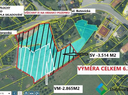 KM_prodej_6379m2.jpg | Prodej - pozemek pro bydlení, 6 379 m²