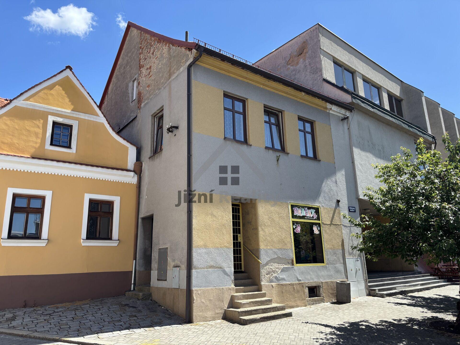 Prodej rodinný dům 3+1 s nebytovými prostory, Trhové Sviny