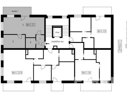 . | Prodej bytu, 2+kk, 65 m²