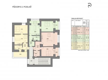 . | Prodej bytu, 2+kk, 59 m²