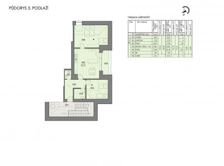 . | Prodej bytu, 3+kk, 78 m²