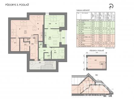 . | Prodej bytu, 3+kk, 78 m²