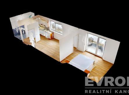 . | Prodej bytu, 2+kk, 43 m²