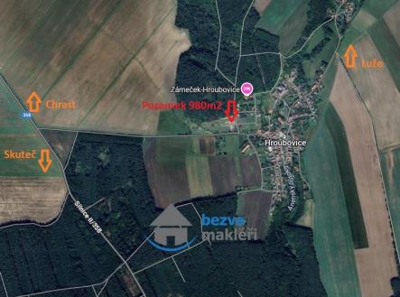 mapa | Prodej - pozemek pro bydlení, 980 m²