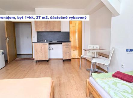Pronájem bytu, 1+kk, 27 m²