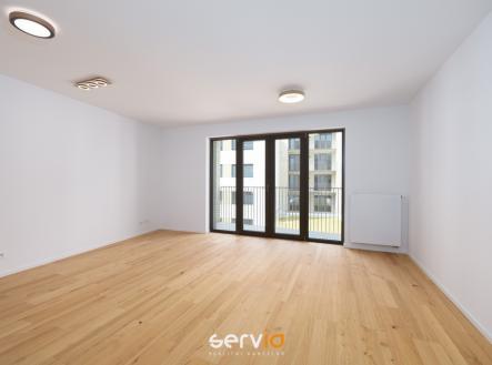apt401-pokoja-1.jpg | Pronájem bytu, 1+kk, 46 m²