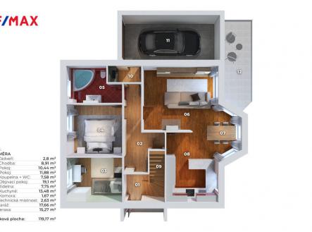 Prodej - dům/vila, 214 m²