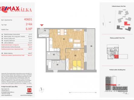 byt.jpg | Pronájem bytu, 2+kk, 89 m²