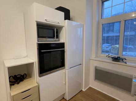 kuchyňská linka | Pronájem bytu, 2+kk, 38 m²
