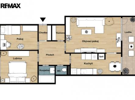6595-jesenice.jpg | Prodej bytu, 3+1, 72 m²