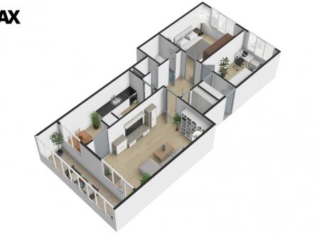 6595-jesenice3db.jpg | Prodej bytu, 3+1, 72 m²