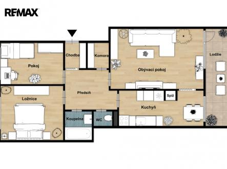 6595-jesenice.jpg | Prodej bytu, 3+1, 72 m²
