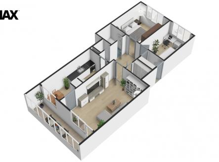 6595-jesenice3db.jpg | Prodej bytu, 3+1, 72 m²