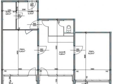 . | Prodej bytu, 2+1, 58 m²