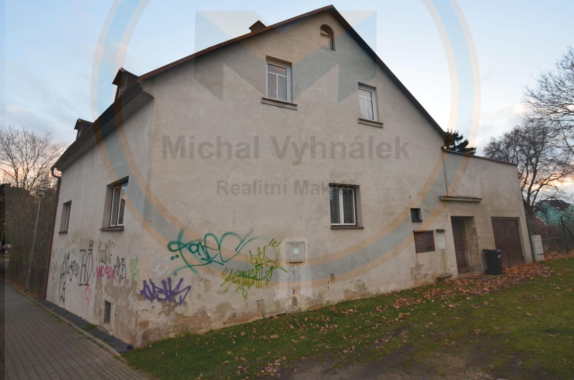 Prodej rodinného patrového domu v Libereci – Staré Město, ul. Zeyerova,  k rekonstrukci