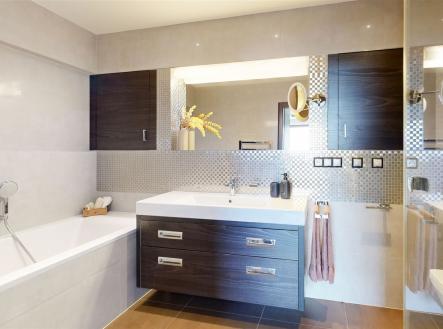 koupelna u ložnice | Prodej bytu, 4+1, 139 m²