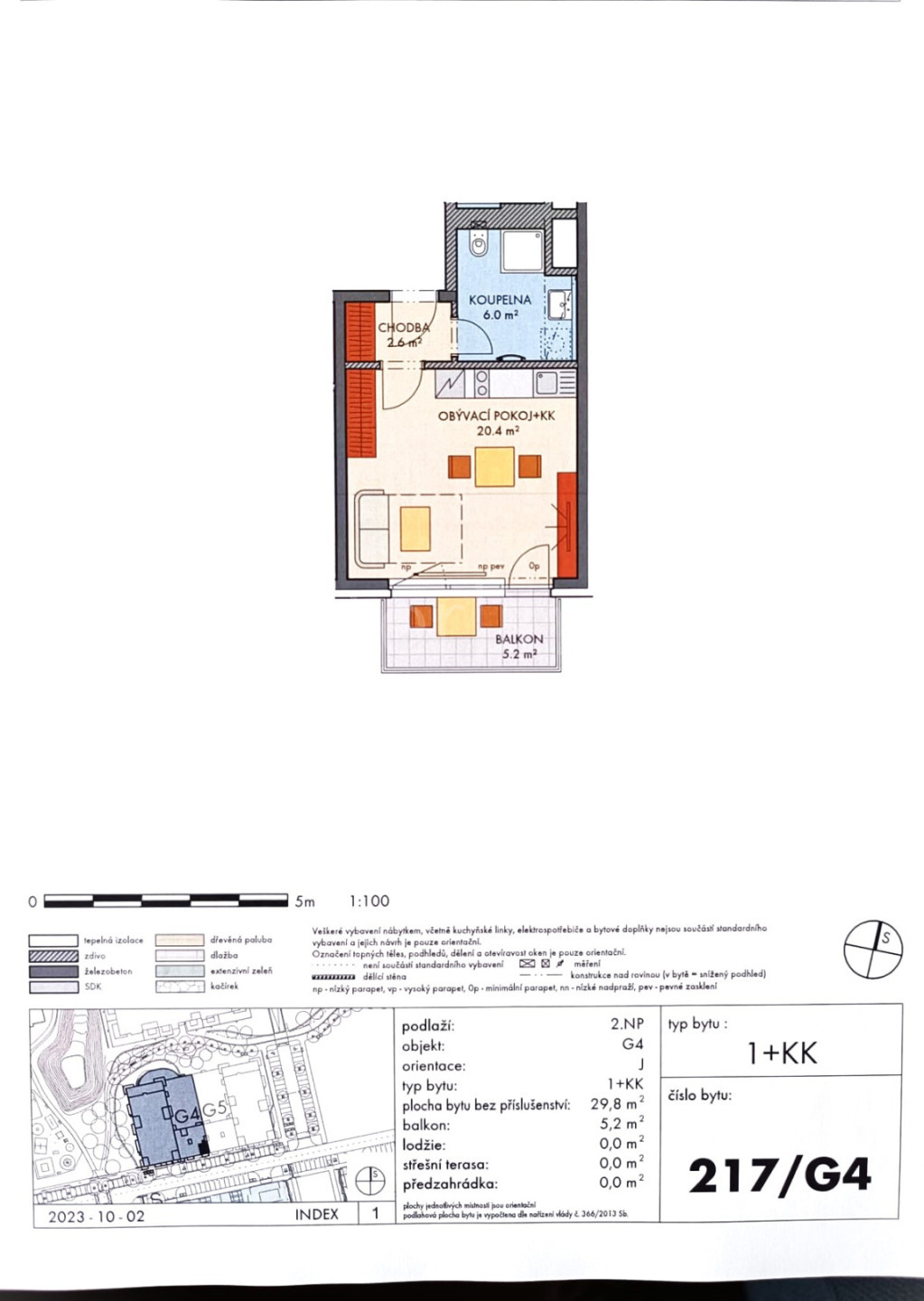 Prodej bytu 1+kk/B/G, 35 m2, Honzíkova, Praha 10, Dolní Měcholupy