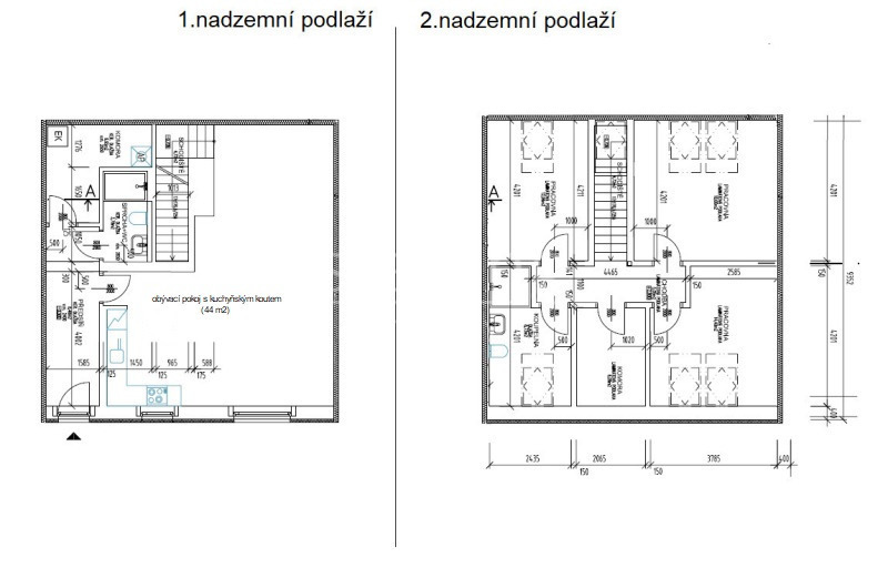 Prodej novostavby bytu 4+kk s terasou, předzahrádkou a 2x park. stáním ve městě Unhošť, okr. Kladno