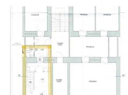 Pronájem - obchodní prostor, 119 m²