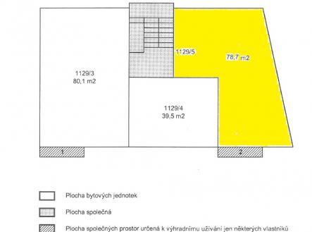 Půdorys_Bohumín_byt | Prodej bytu, 3+1, 78 m²