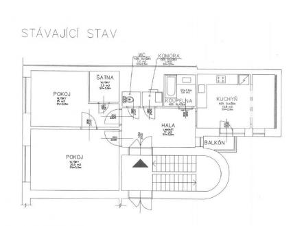 Půdorys | Prodej - kanceláře, 78 m²