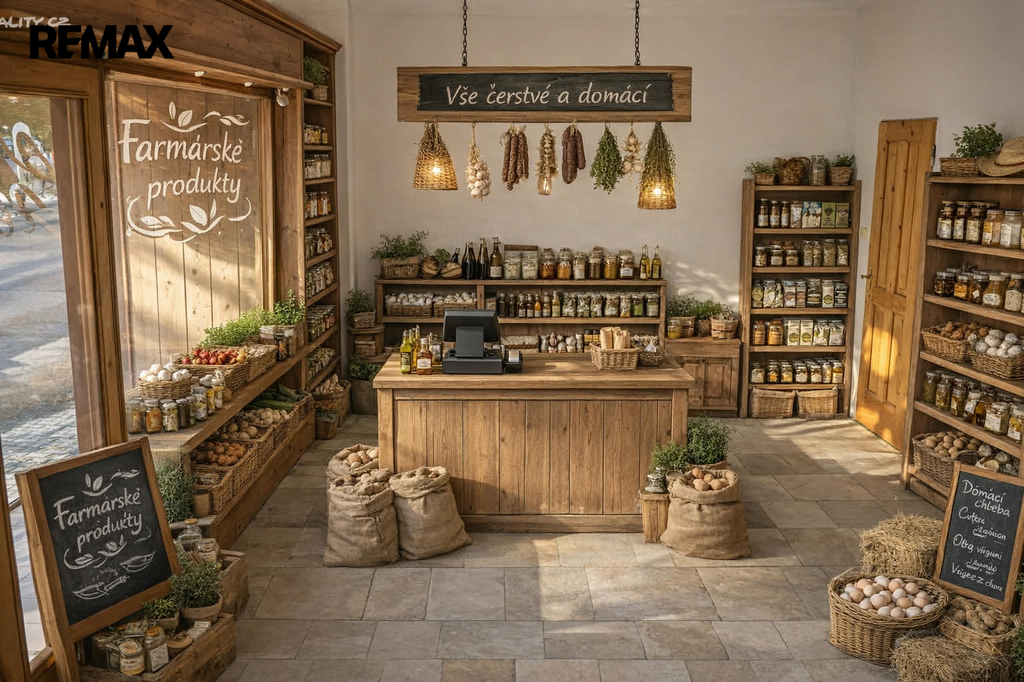 Vizualizace - farmářský obchod