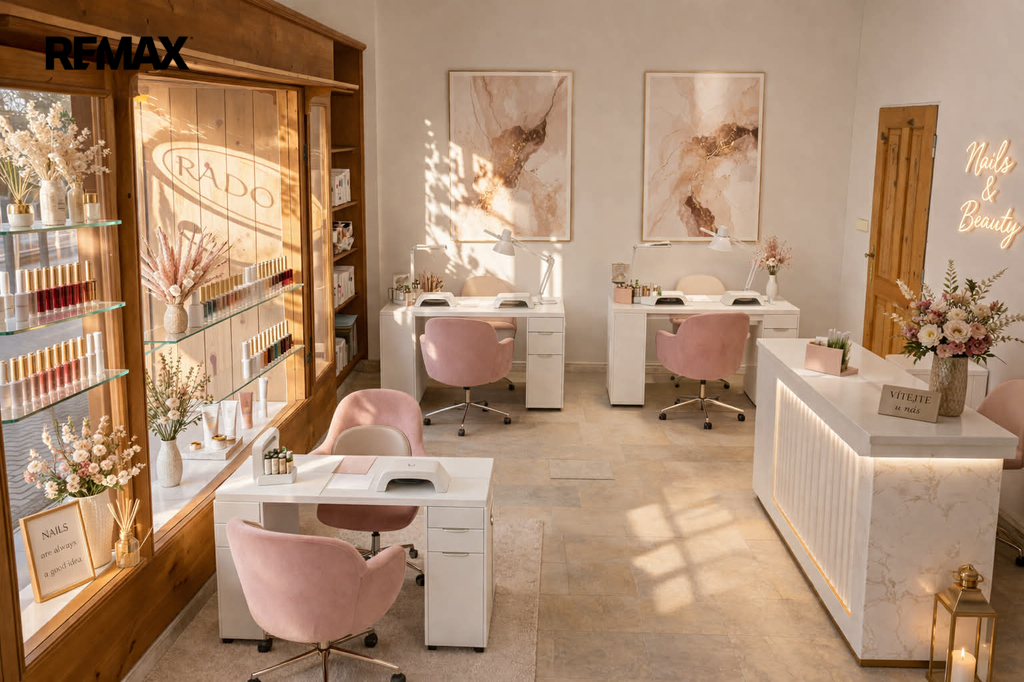 Vizualizace - nehtové studio