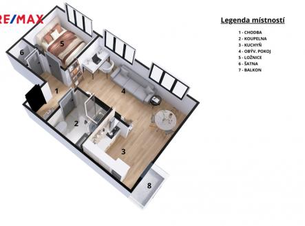 3d-pudorys-vrsovcu-1144.png | Prodej bytu, 2+kk, 55 m²