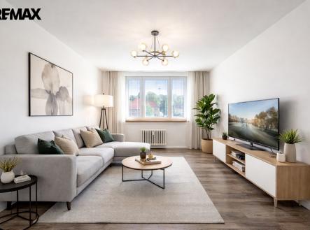 Vizualizace | Prodej bytu, 2+1, 48 m²