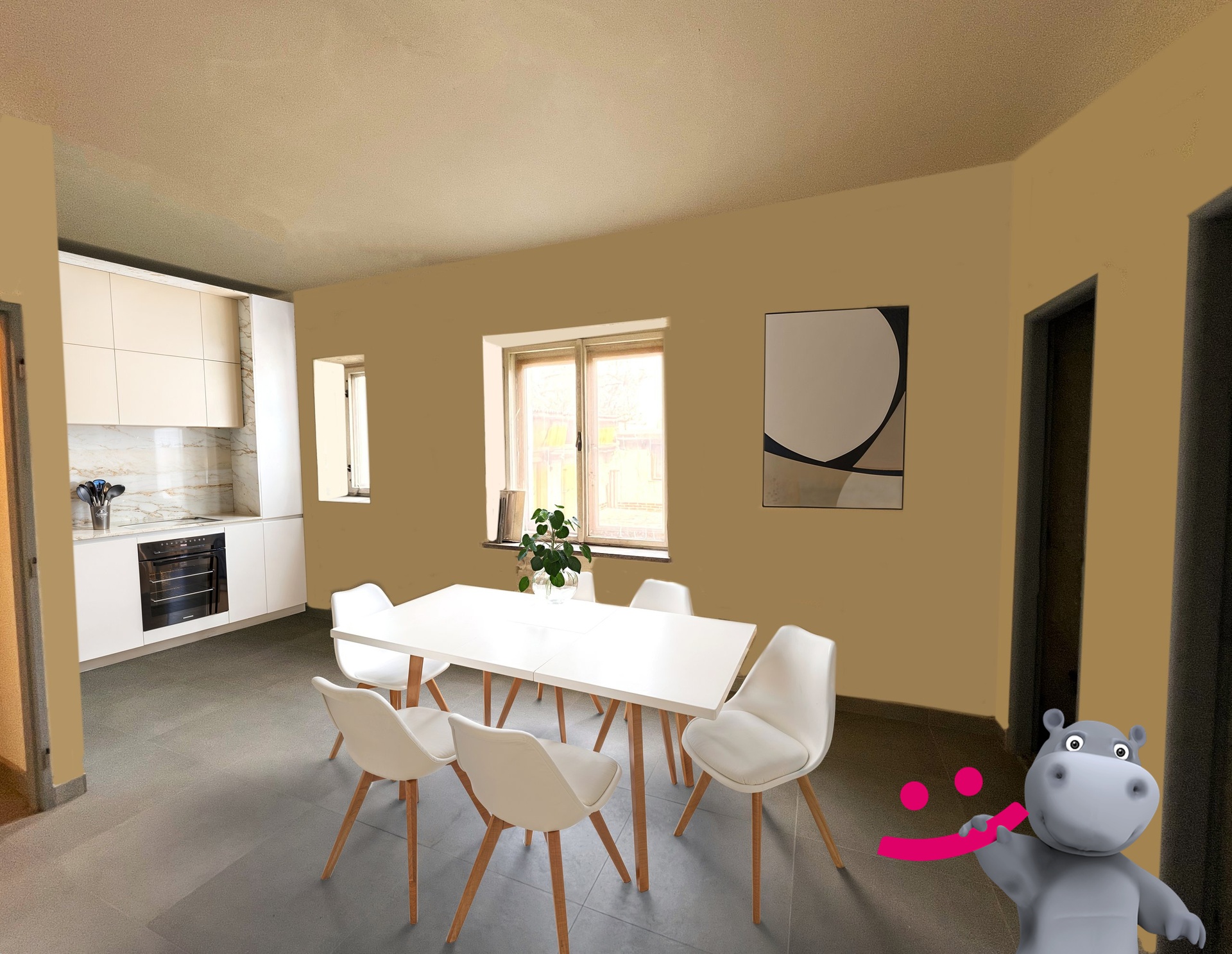 Míša - kuchyň - Bukovany