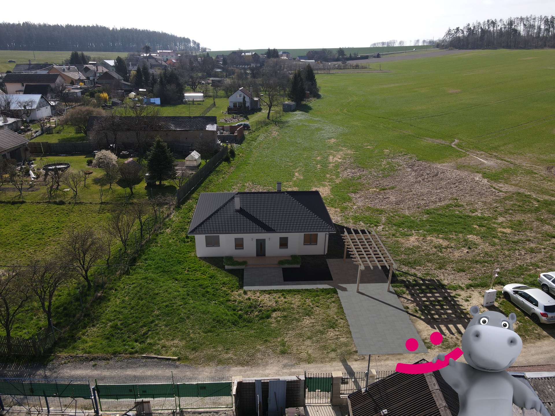 Prodej pozemku pro bydlení, 934 m2 - Luká - Ješov