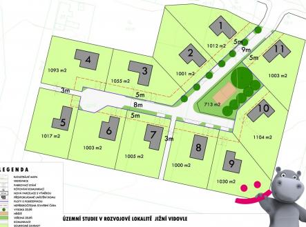 Uzemni studie detajl | Prodej - pozemek pro bydlení, 1 001 m²