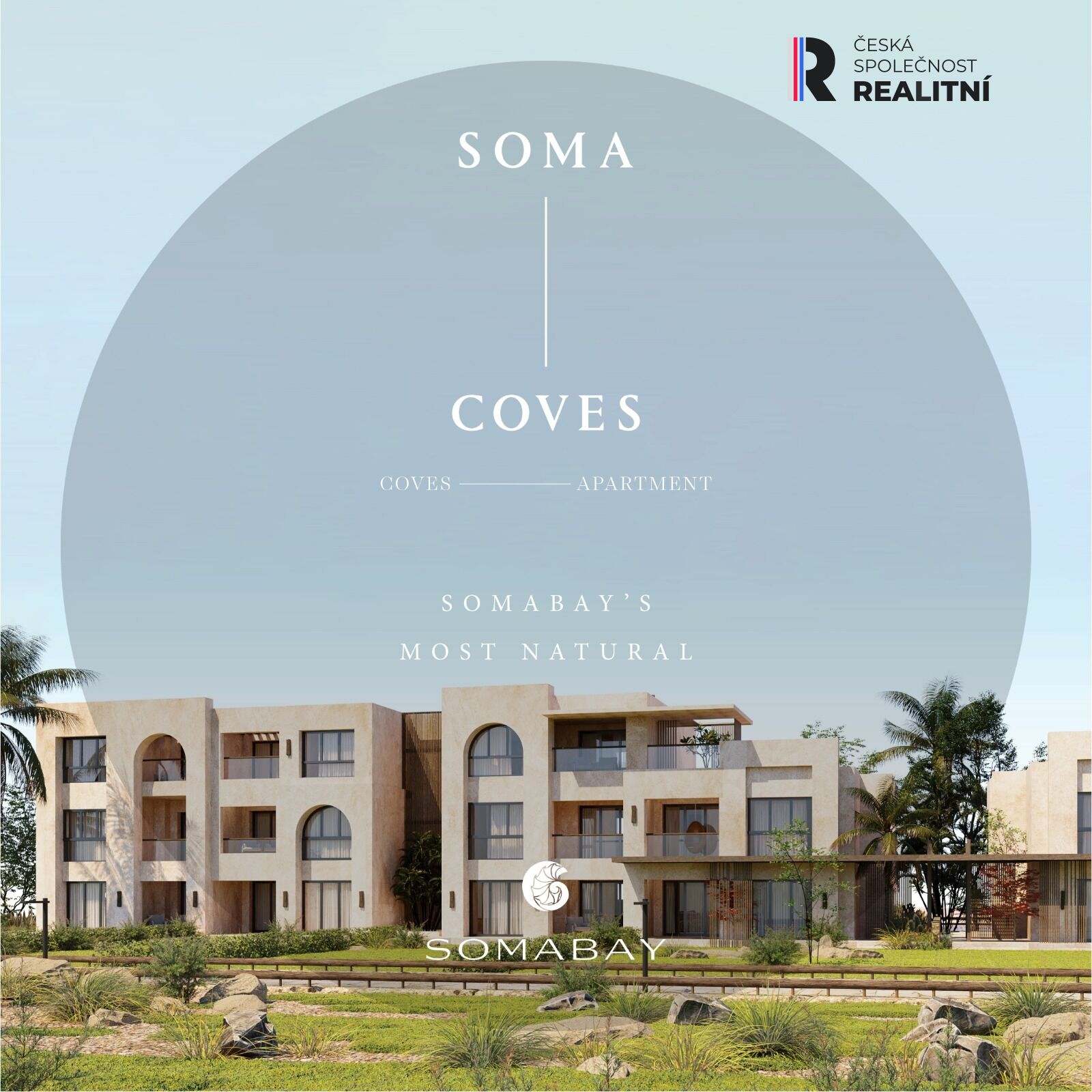 Prodej bytů 3kk ( 2x ložnice,2xkoupelna) na Soma Bay COVES všechny byty mají výhled na moře