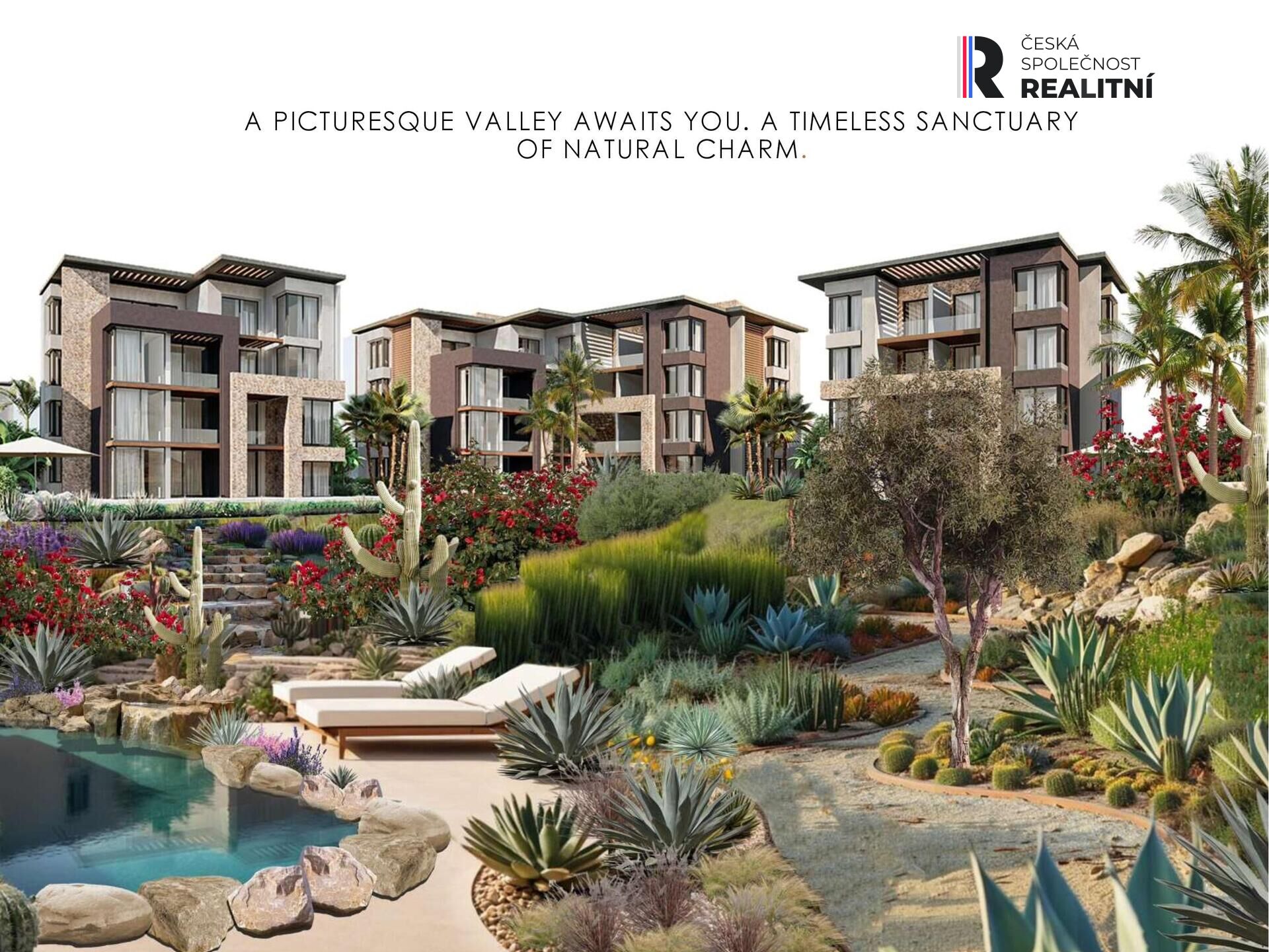 Somabay -Zaplaťte  jen 10%- bydlete u moře ,splácet začněte až za rok ! Luxusní byt u Rudého moře