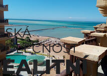 Byt 2+kk s výhledem na moře a bazény-Turtles Resort Hurghada