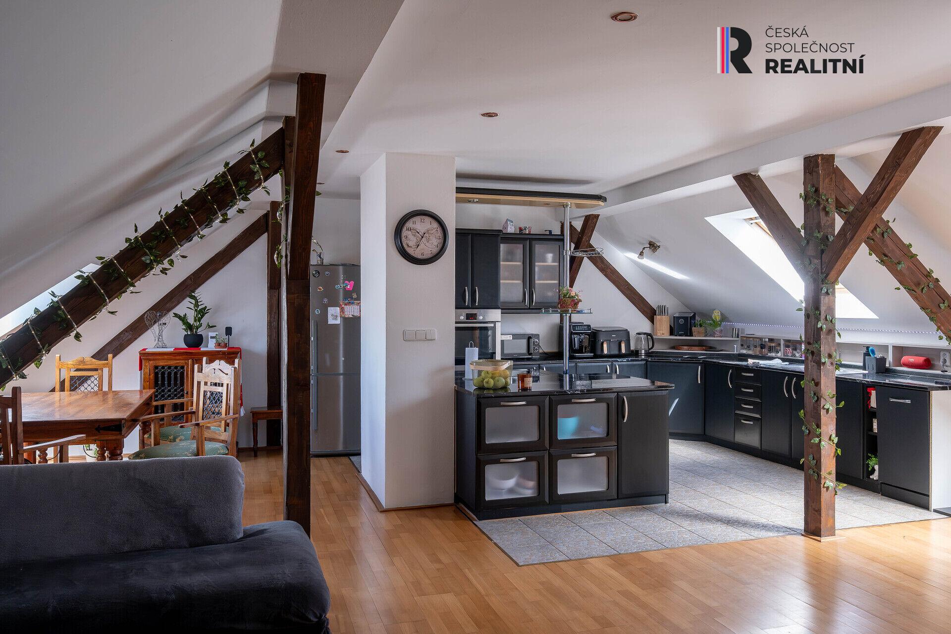 Podkrovní byt 4+kk v Mikulově