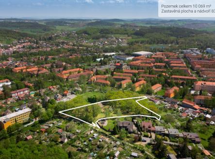 Pozemek-Příbram Zákres (2 of 4) | Prodej - historický objekt, 10 069 m²