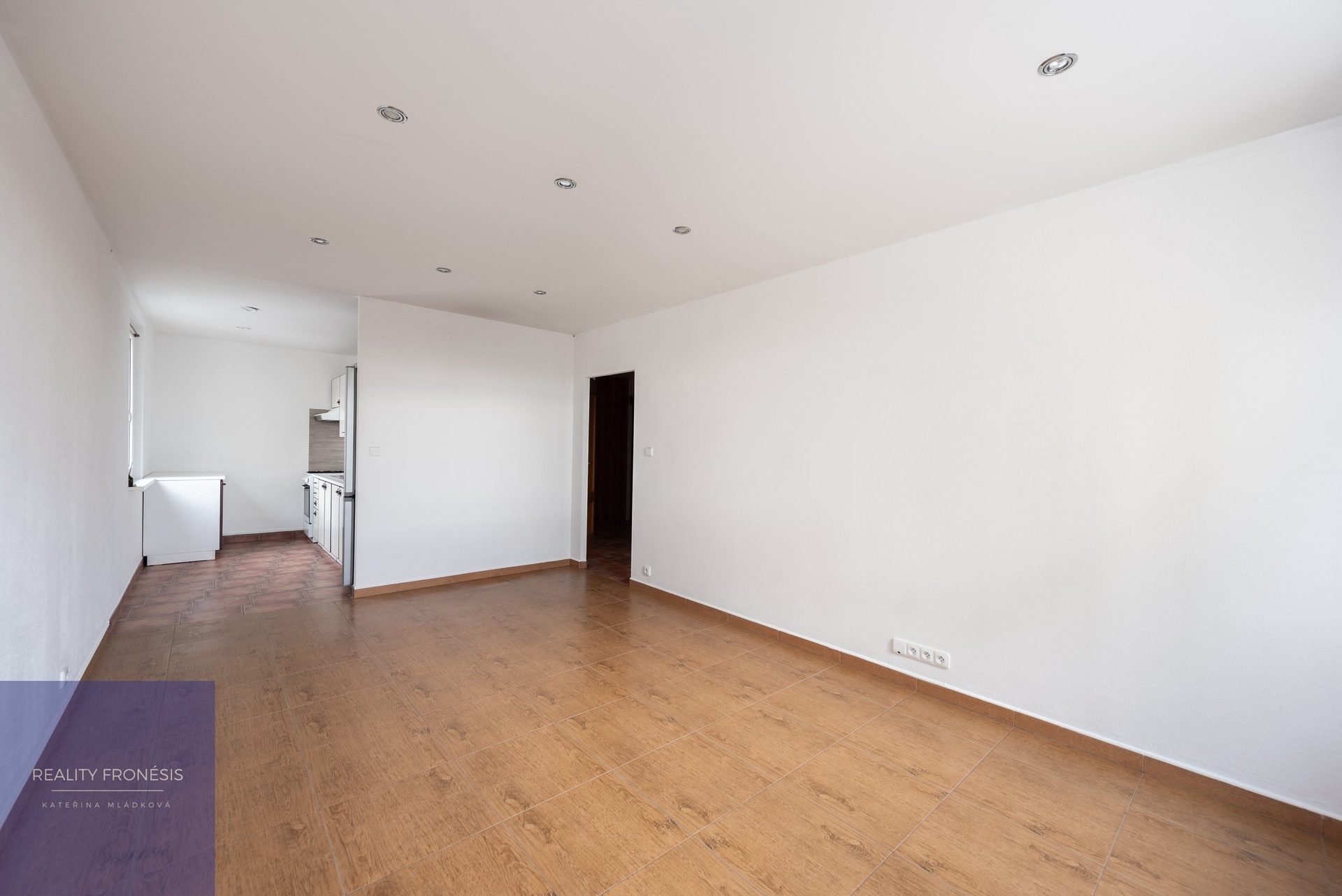 Obývací pokoj s kuchyňským koutem