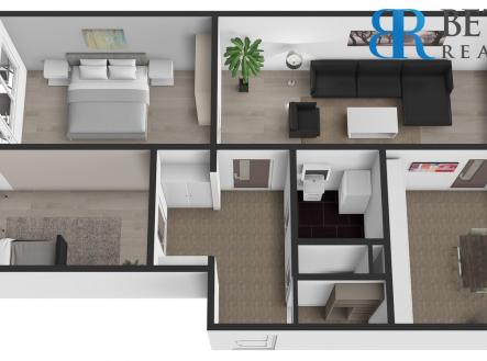 3D tit | Prodej bytu, 3+1, 67 m²