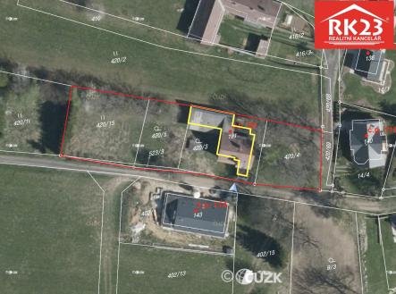 Mapa označení | Prodej - hotel, 422 m²