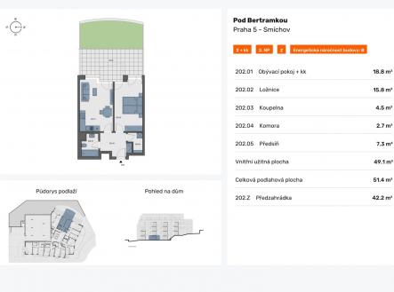 foto: 4 | Prodej bytu, 2+kk, 51 m²