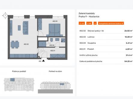 foto: 4 | Prodej bytu, 2+kk, 54 m²