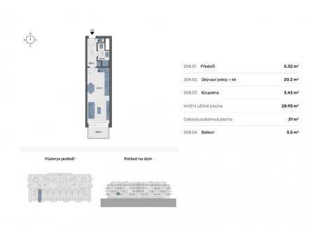 foto: 2 | Prodej bytu, 1+kk, 31 m²